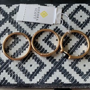 Kendra Scott Stackable Rings NWT size 8